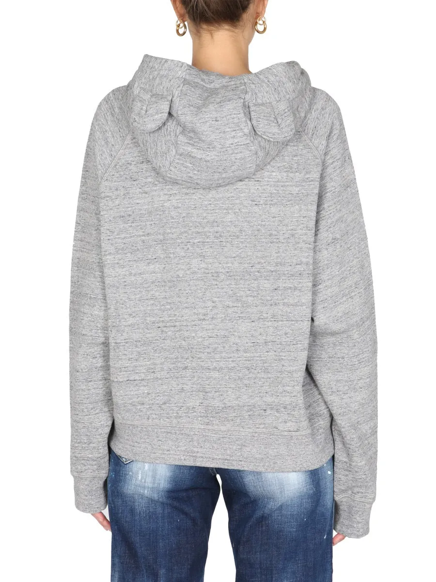 Dsquared2 Logo Printed Hoodie