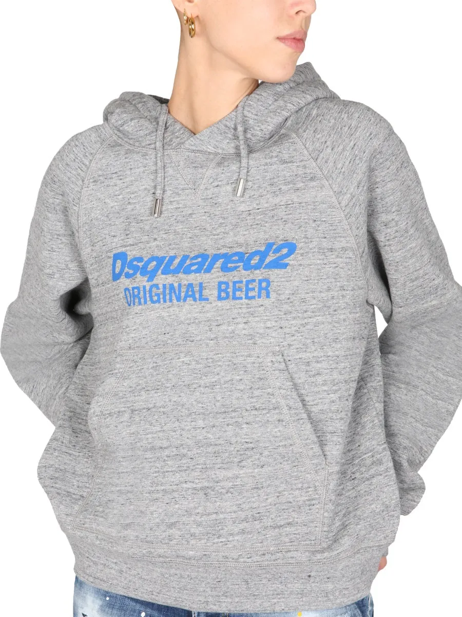 Dsquared2 Logo Printed Hoodie
