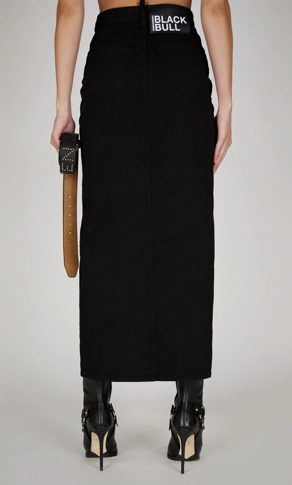 Dsquared2 Slim Fit Midi Skirt