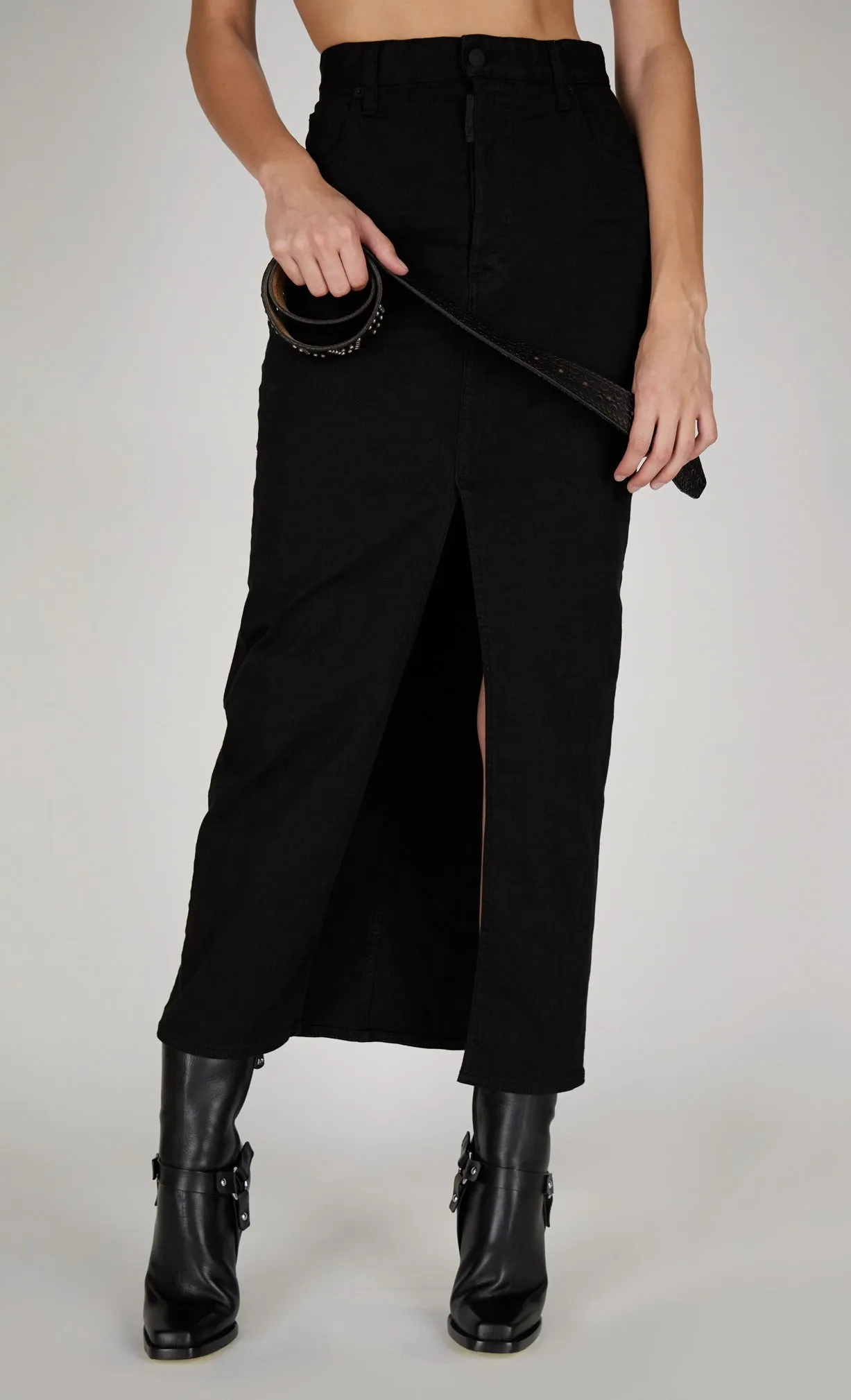 Dsquared2 Slim Fit Midi Skirt
