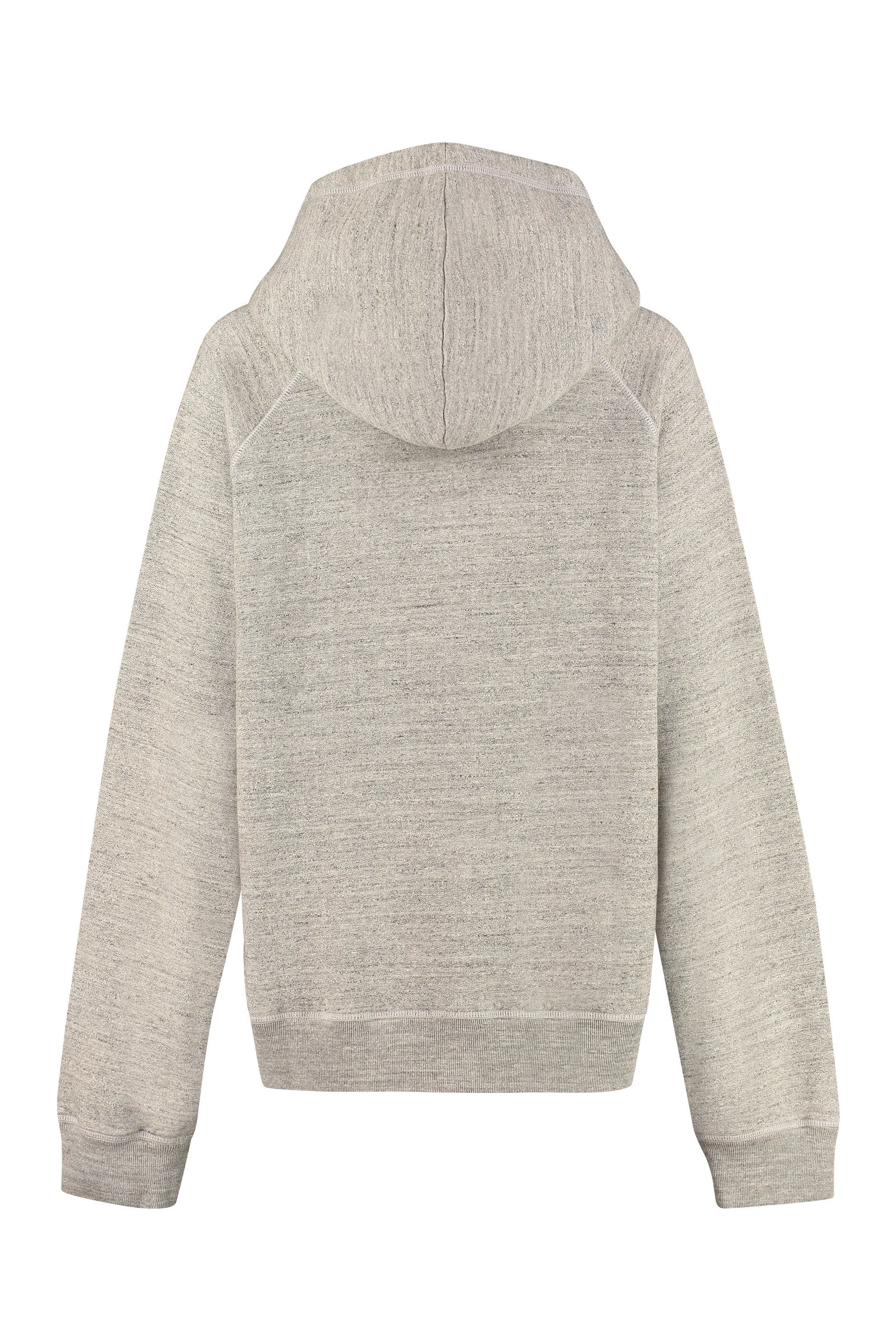 Dsquared2 Slogan Printed Drawstring Hoodie