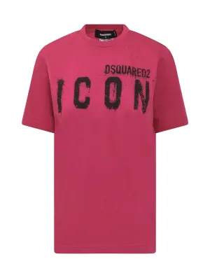 Dsquared2 Spray Logo Printed T-Shirt