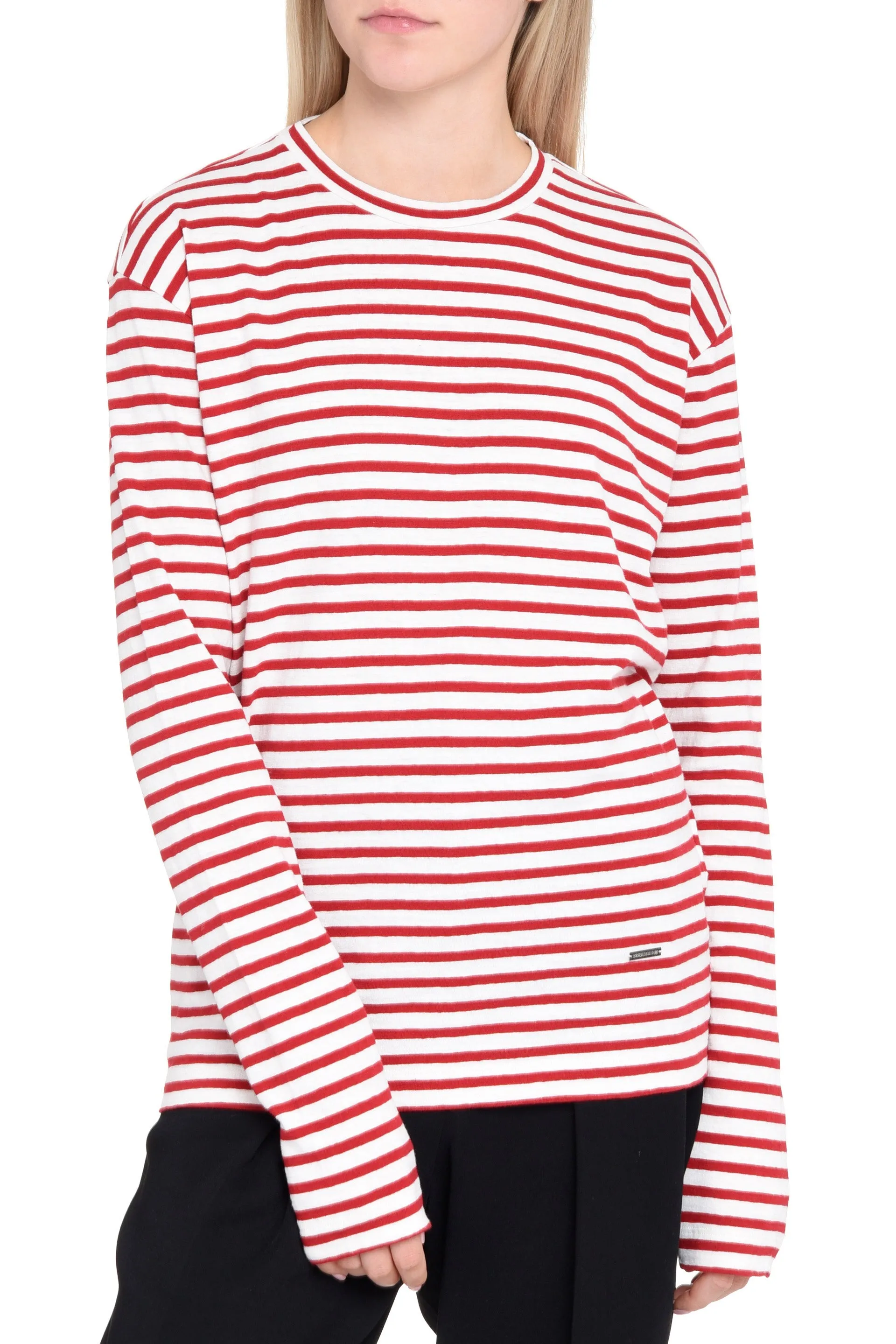 Dsquared2 Striped Long-Sleeve T-Shirt