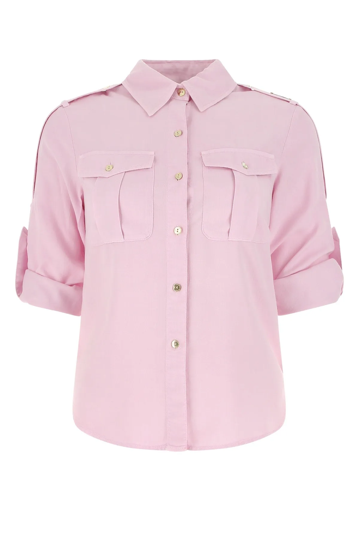Elisabetta Franchi Buttoned Safari Shirt