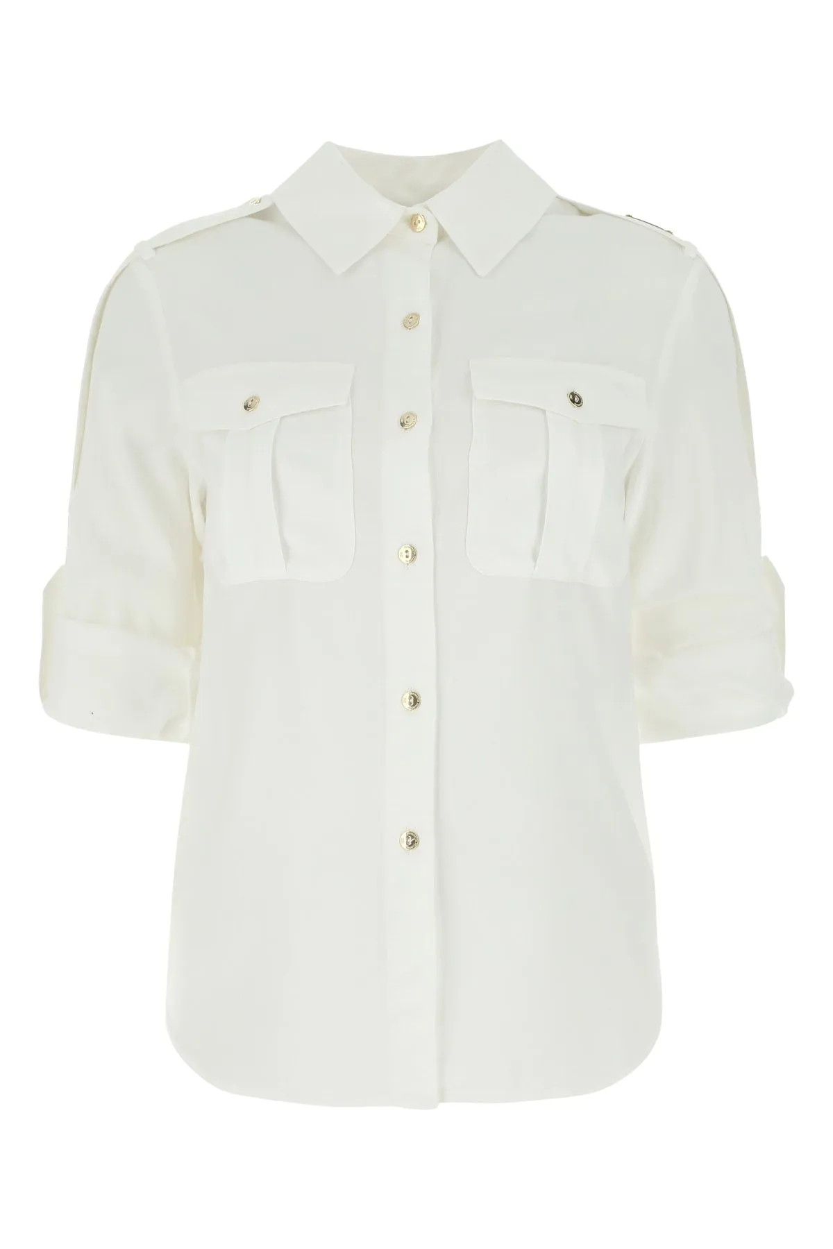 Elisabetta Franchi Buttoned Safari Shirt