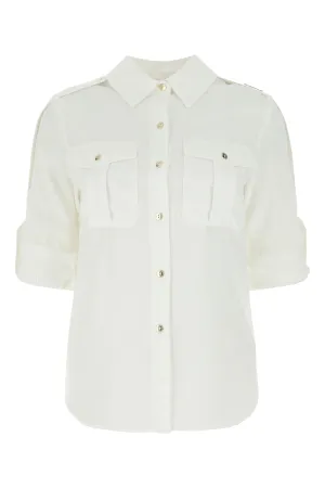 Elisabetta Franchi Buttoned Safari Shirt
