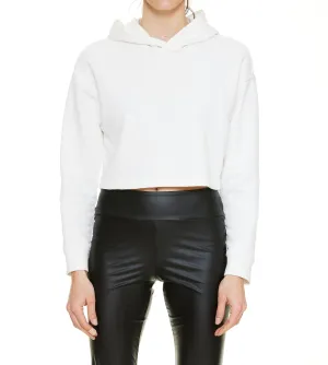 Elisabetta Franchi Urban Cropped Hoodie