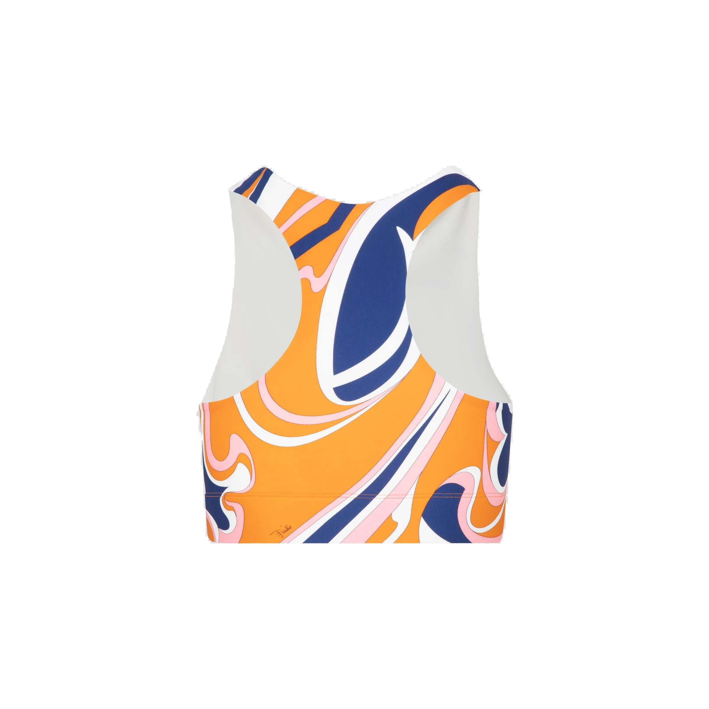 Emilio Pucci Crewneck Cropped Top