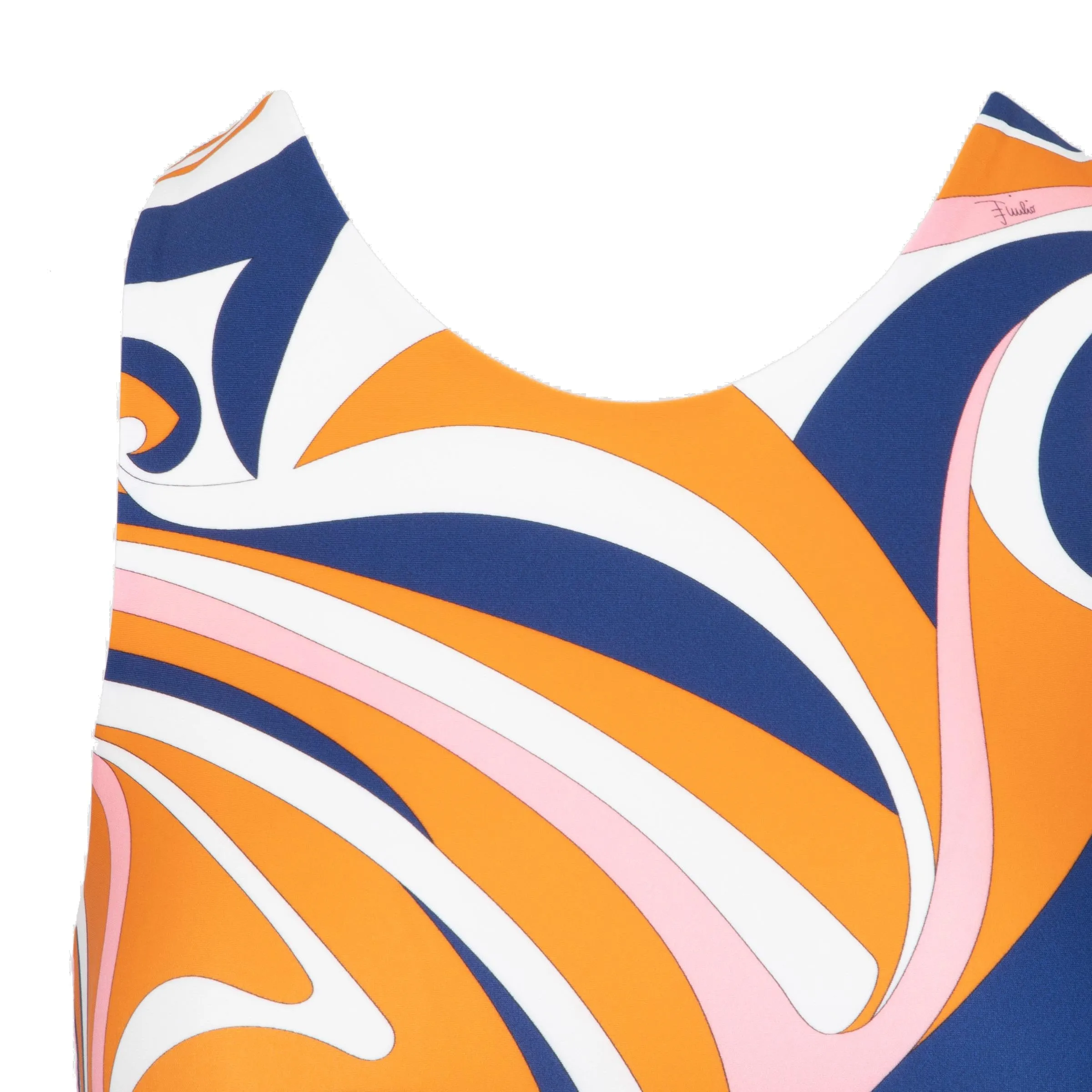 Emilio Pucci Crewneck Cropped Top