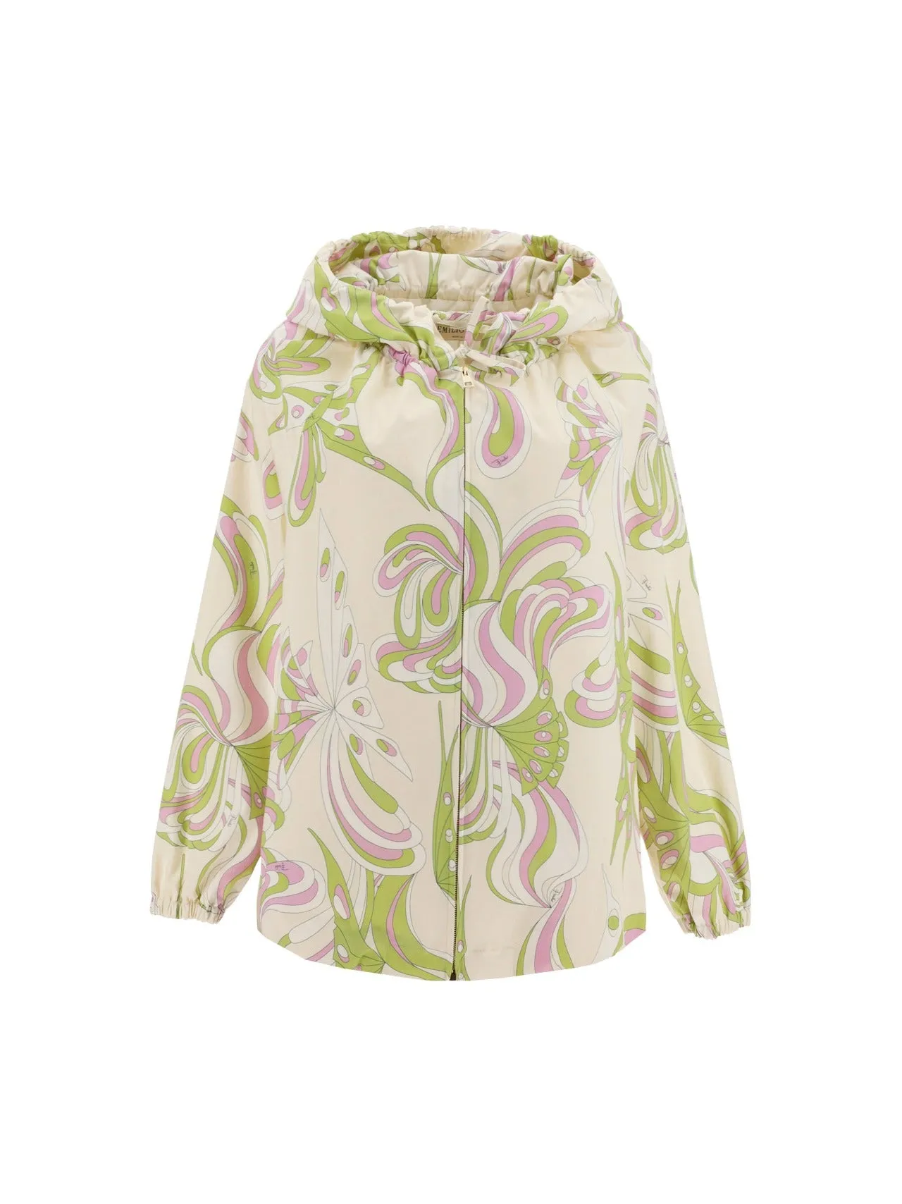 Emilio Pucci Farfalle Printed Drawstring Hoodie