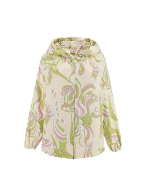 Emilio Pucci Farfalle Printed Drawstring Hoodie