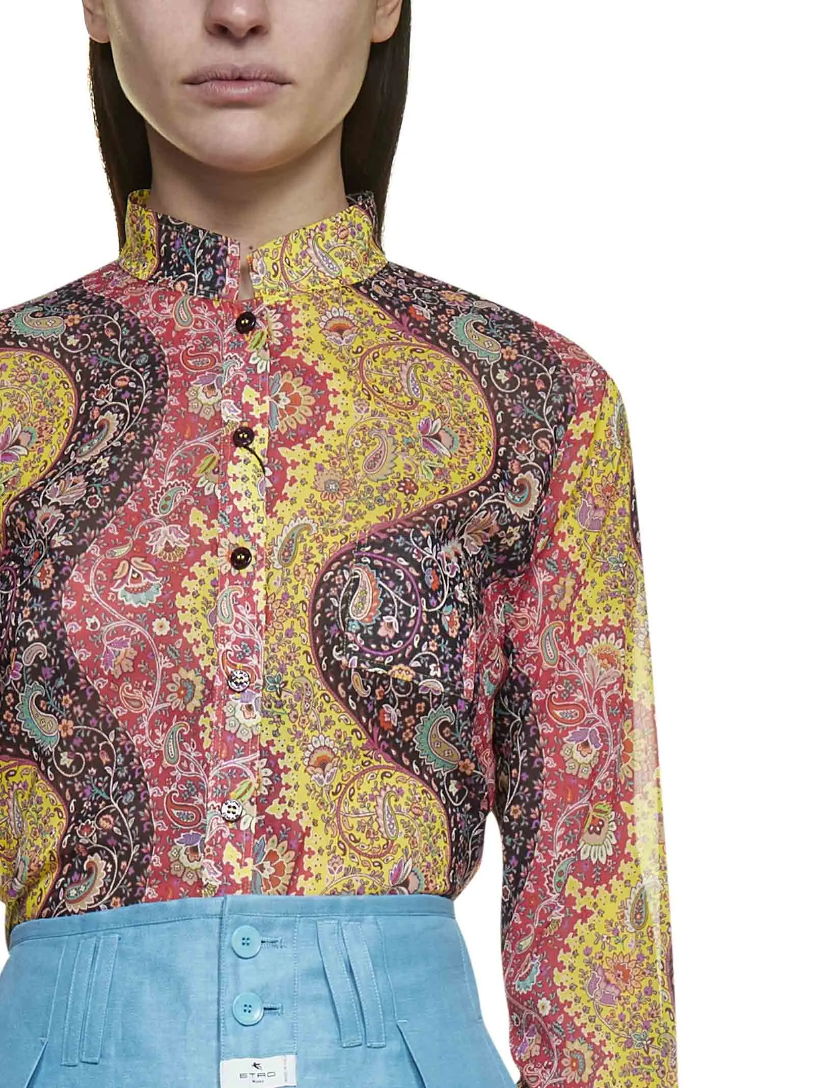 Etro Allover Paisley Print Shirt