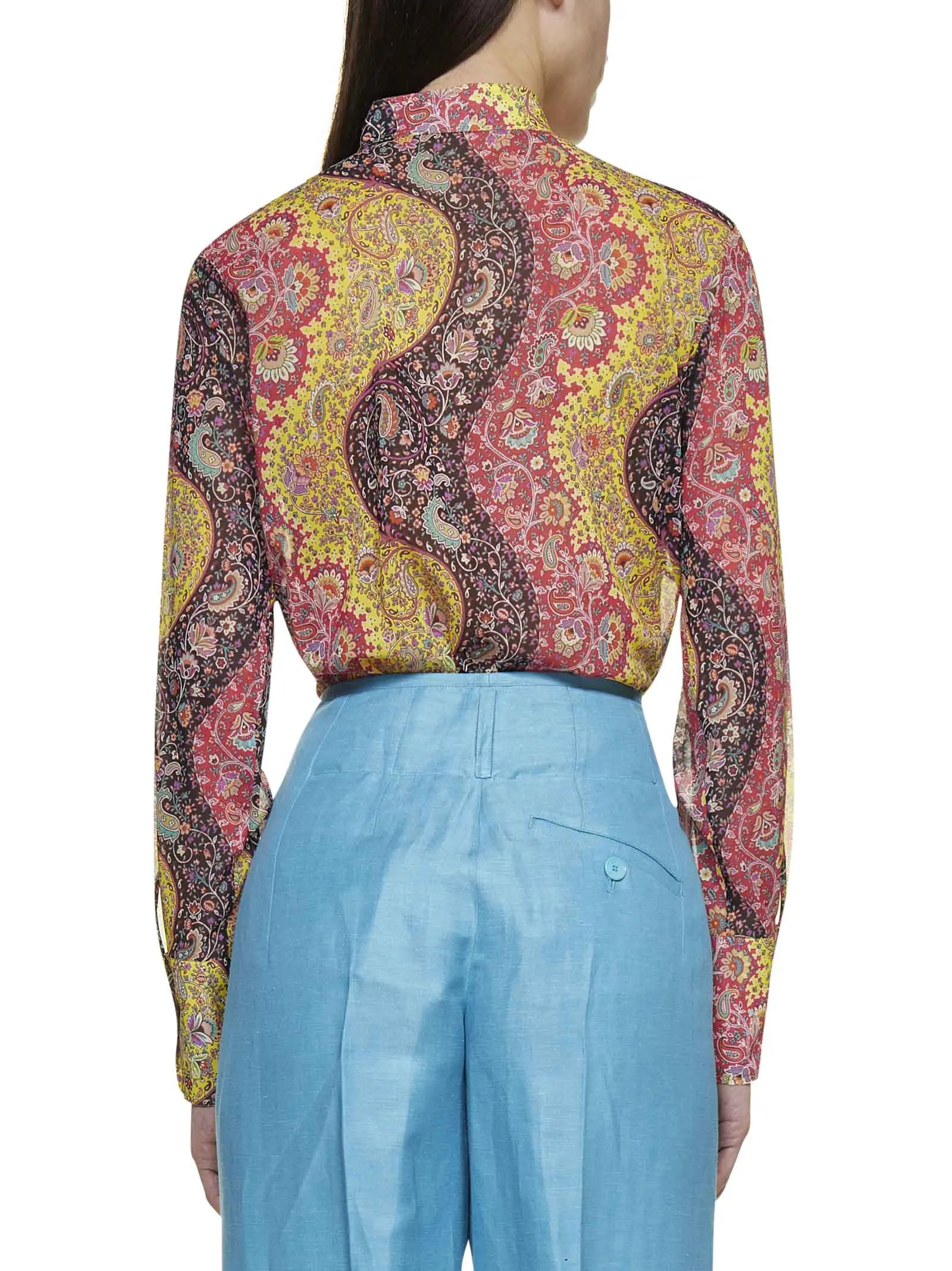 Etro Allover Paisley Print Shirt