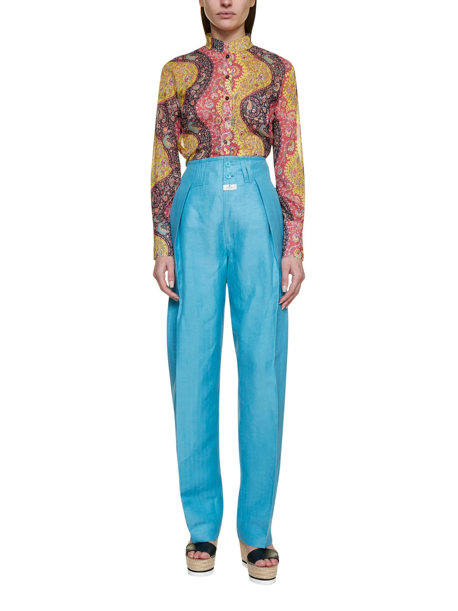 Etro Allover Paisley Print Shirt