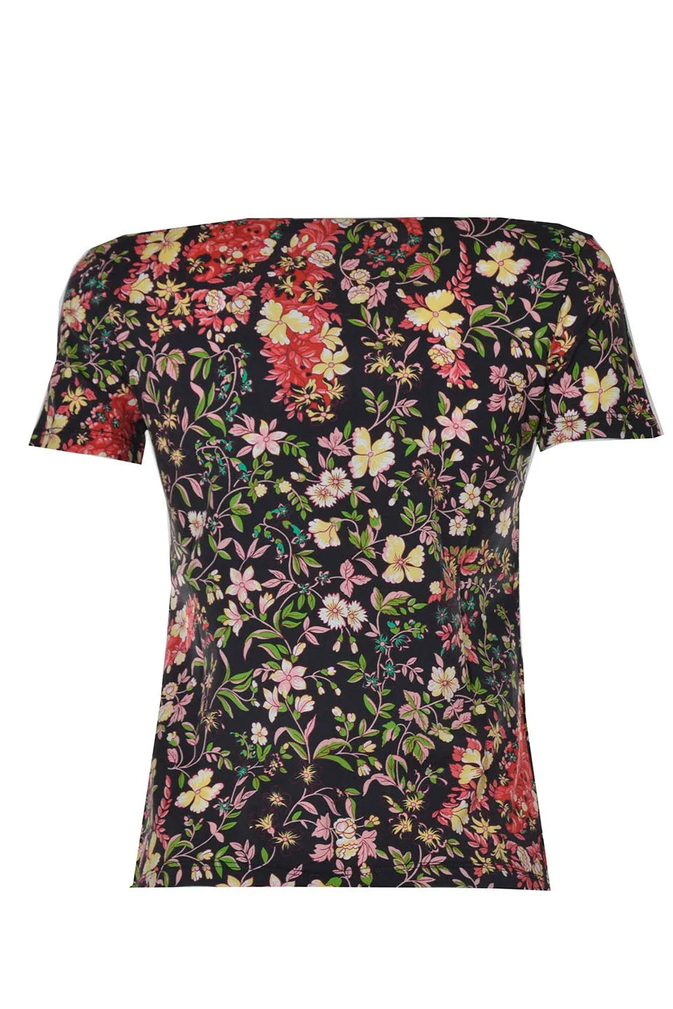Etro Floral Printed Crewneck T-Shirt