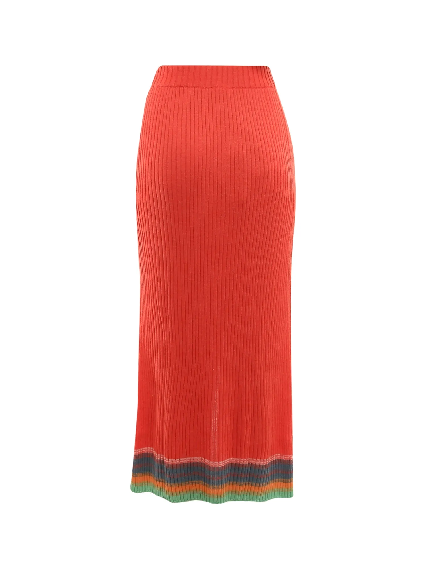 Etro Fringed Edge Knitted Skirt