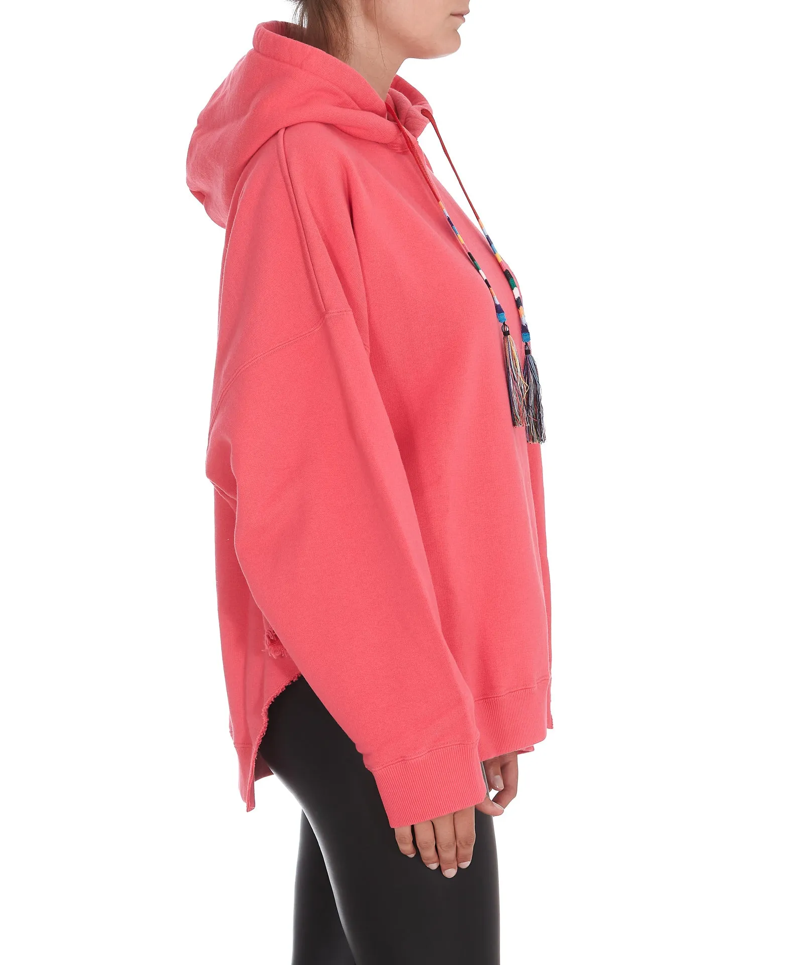 Etro Logo Print Drawstring Hoodie