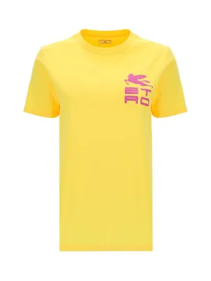 Etro Logo Printed Crewneck T-Shirt