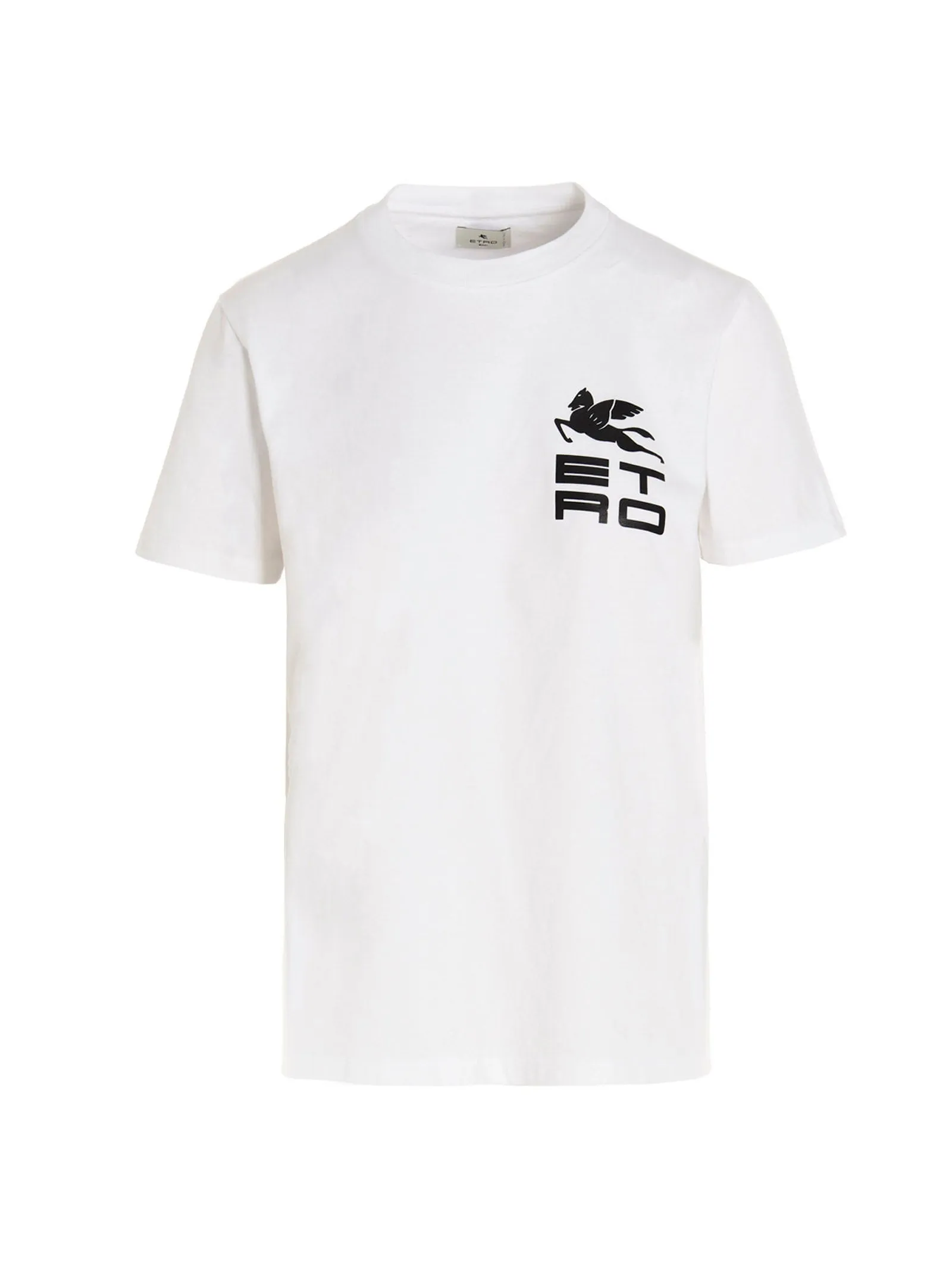 Etro Logo Printed Crewneck T-Shirt