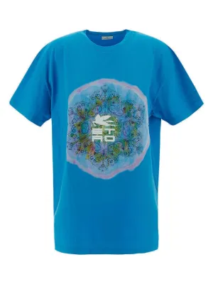 Etro Logo Printed Crewneck T-Shirt