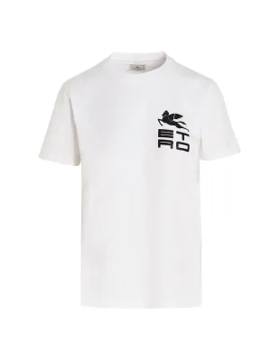 Etro Logo Printed Crewneck T-Shirt