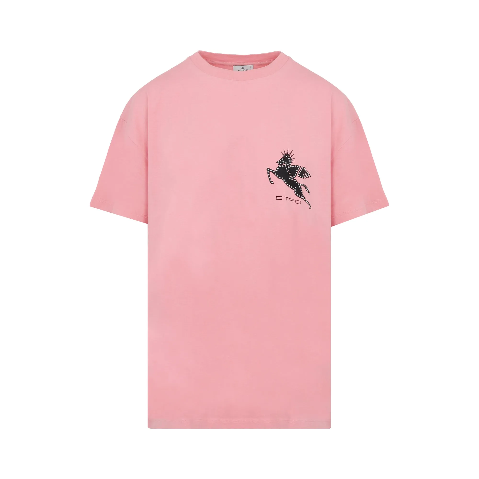 Etro Logo Printed Crewneck T-Shirt