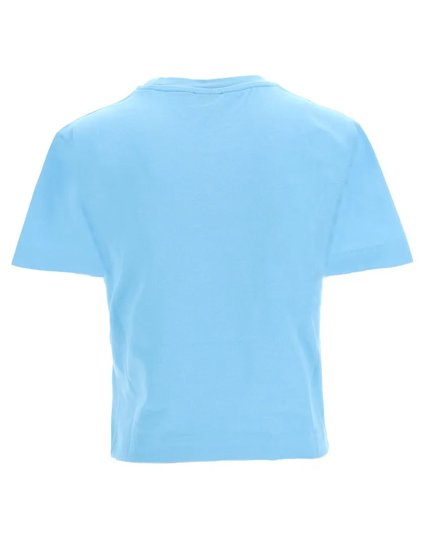 Etro Logo Printed Cropped T-Shirt