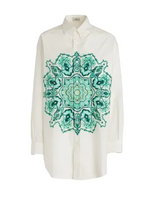 Etro Mandala Printed Long-Sleeved Shirt