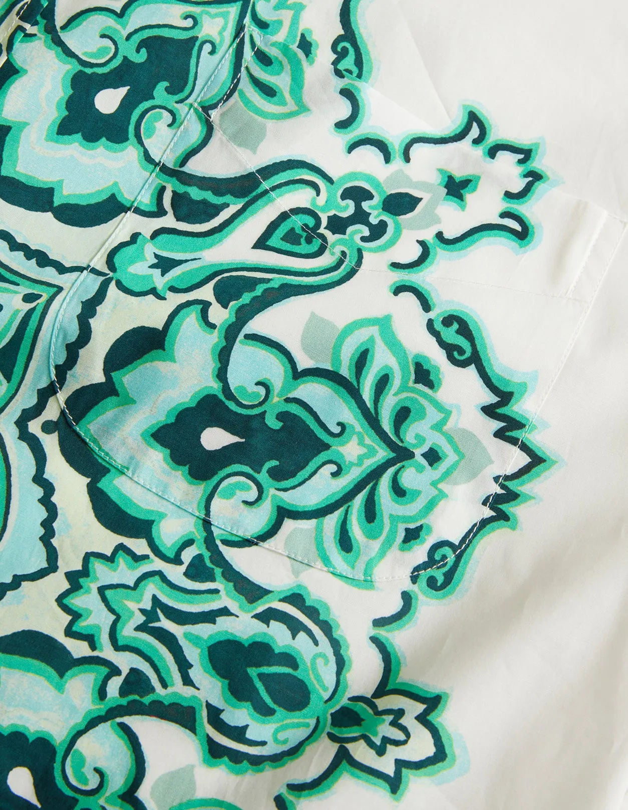 Etro Mandala Printed Long-Sleeved Shirt