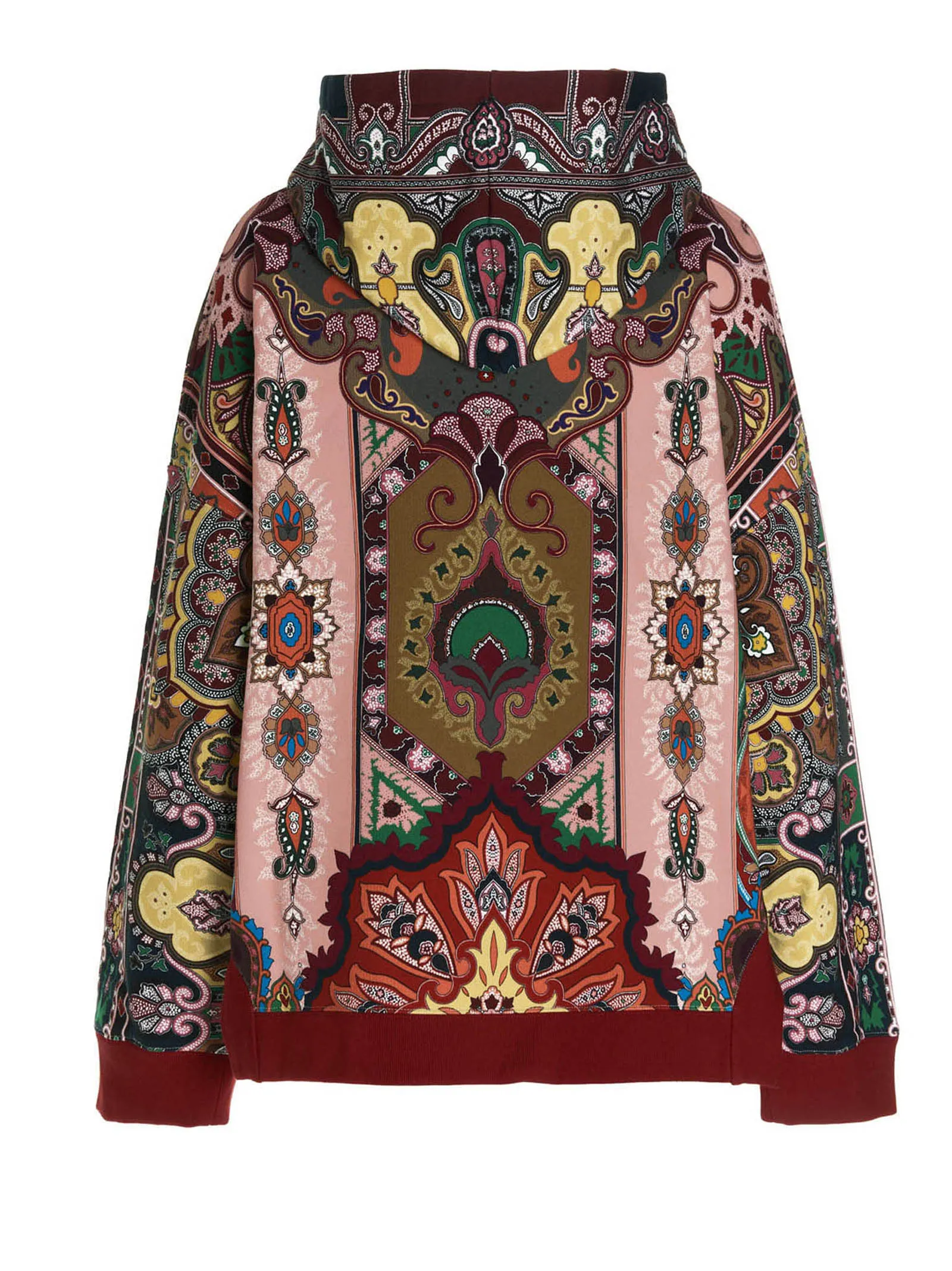 Etro Paisley Printed Drawstring Hoodie