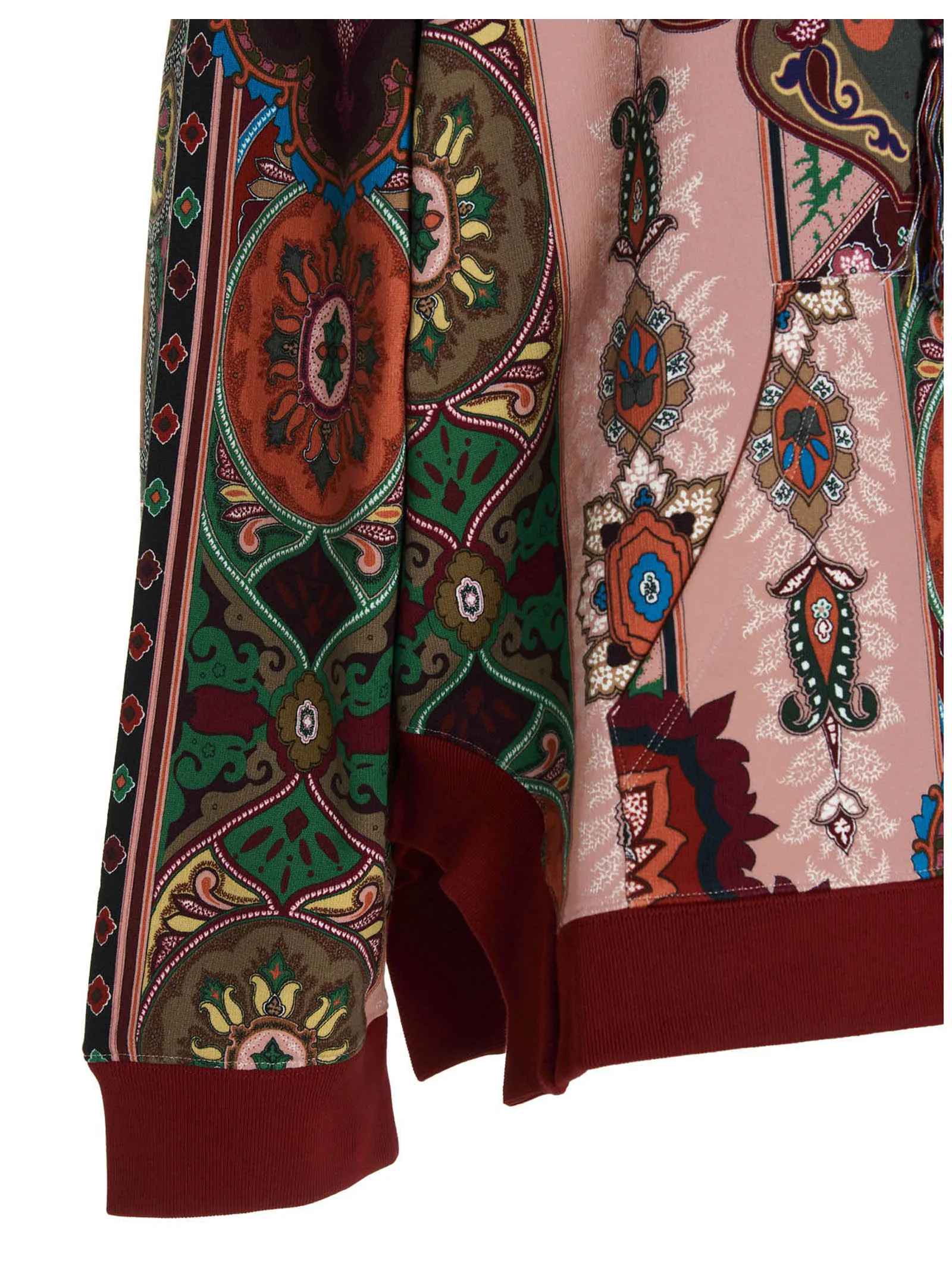 Etro Paisley Printed Drawstring Hoodie