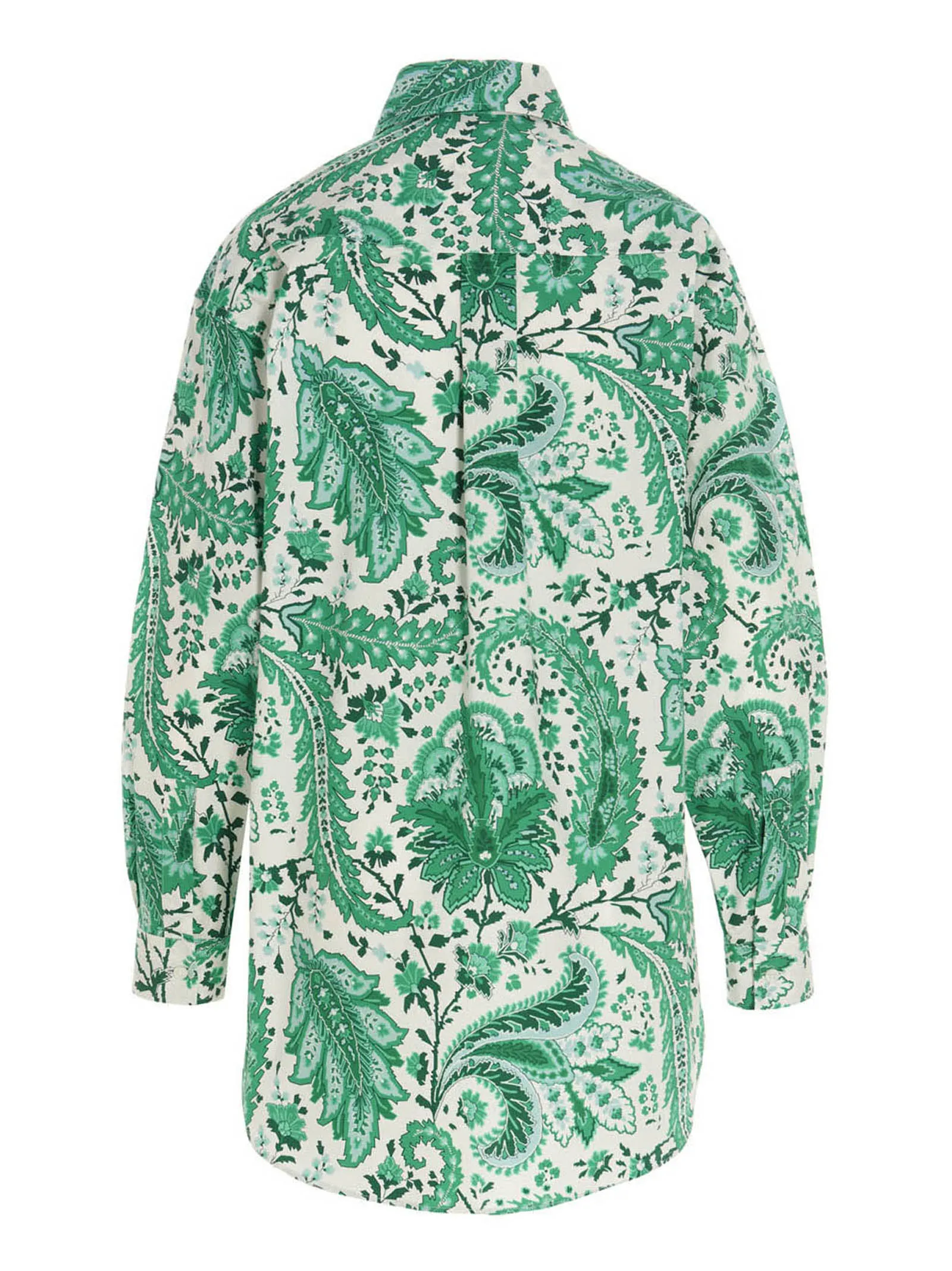 Etro Paisley Printed Long-Sleeved Shirt