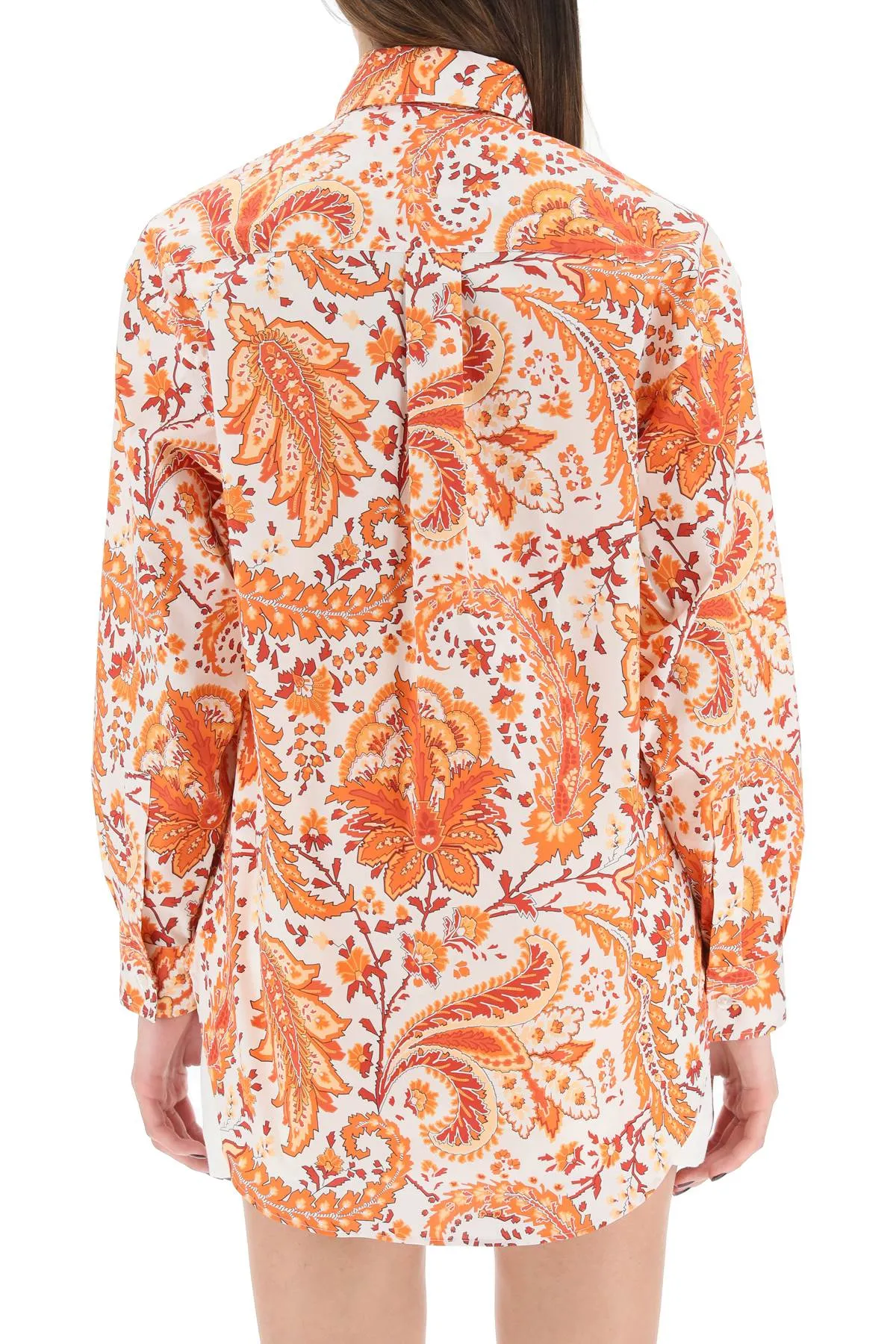 Etro Paisley Printed Long-Sleeved Shirt