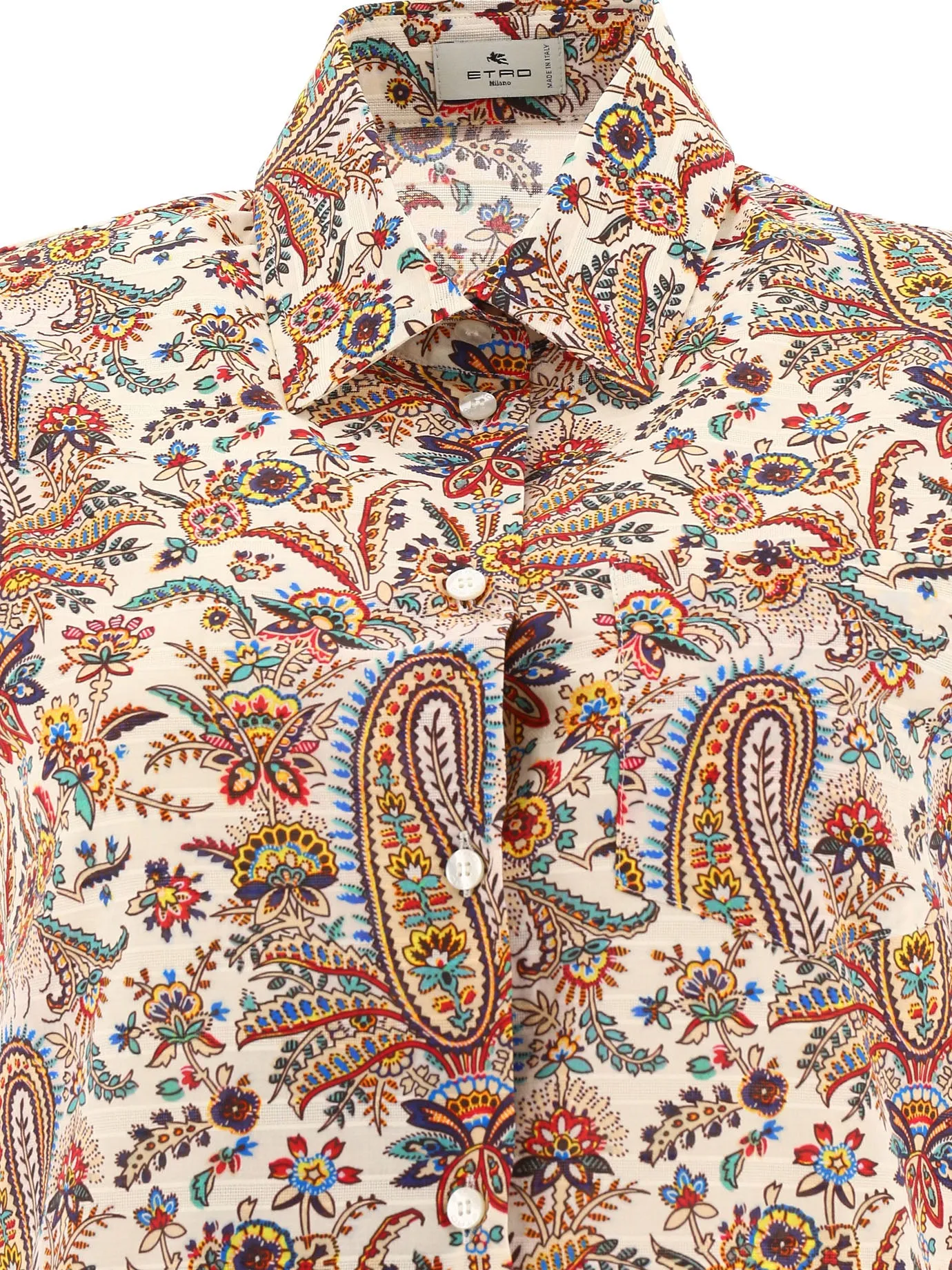 Etro Paisley Printed Sleeveless Top