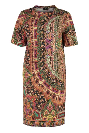 Etro Paisley Printed T-Shirt Dress