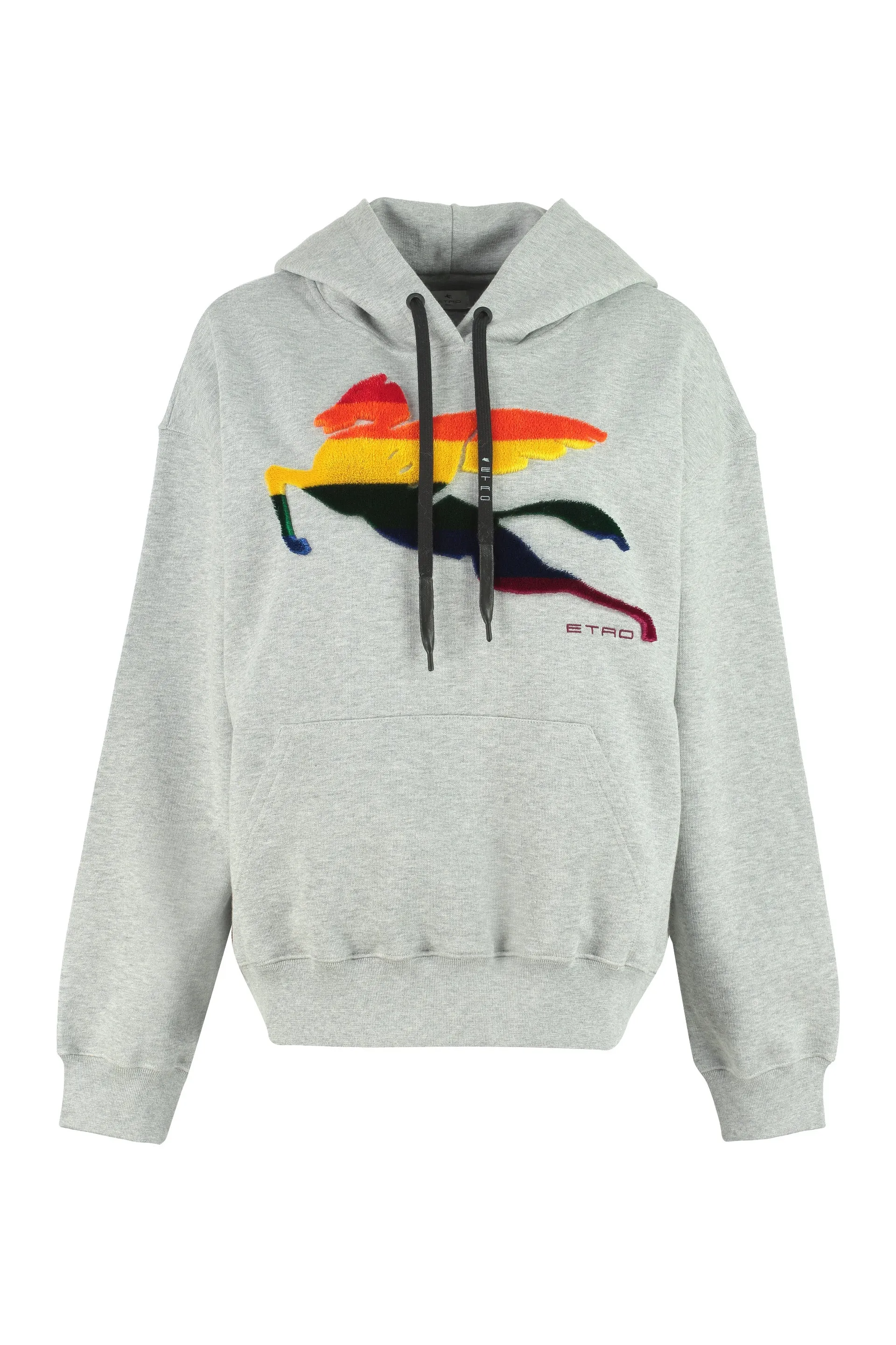 Etro Pegaso Drawstring Hoodie