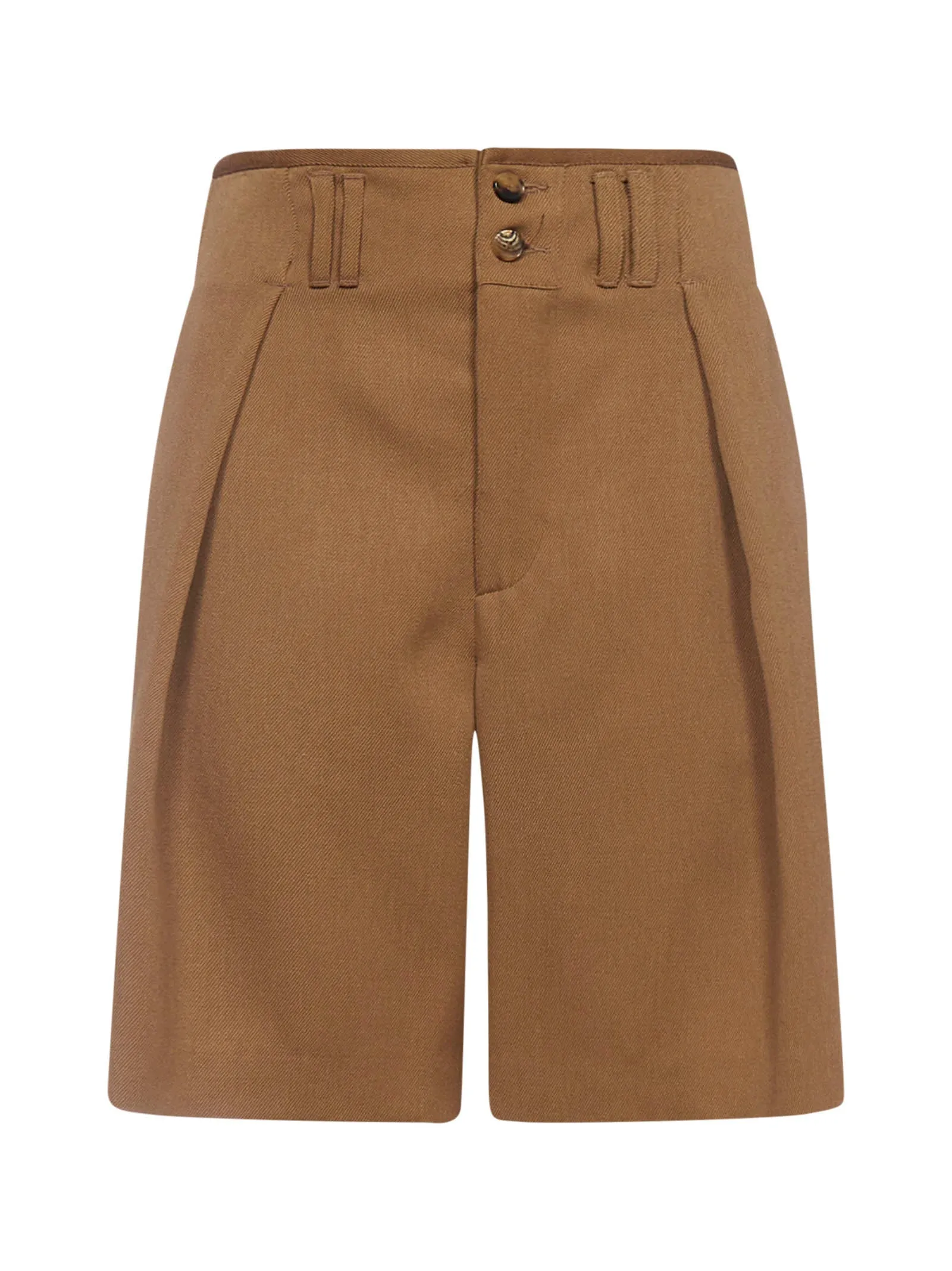Etro Pleated Bermuda Shorts