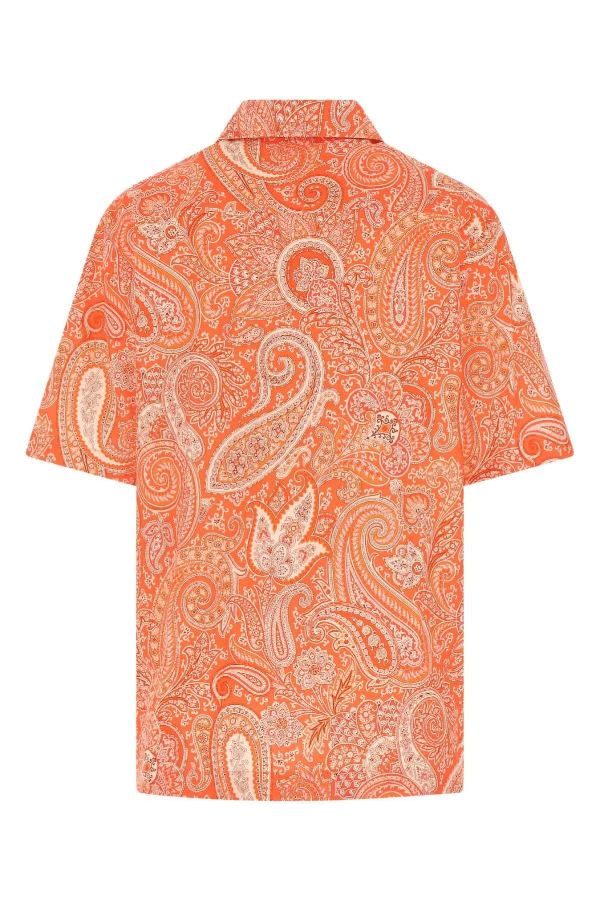 Etro Short-Sleeve Graphic Printed Shirt