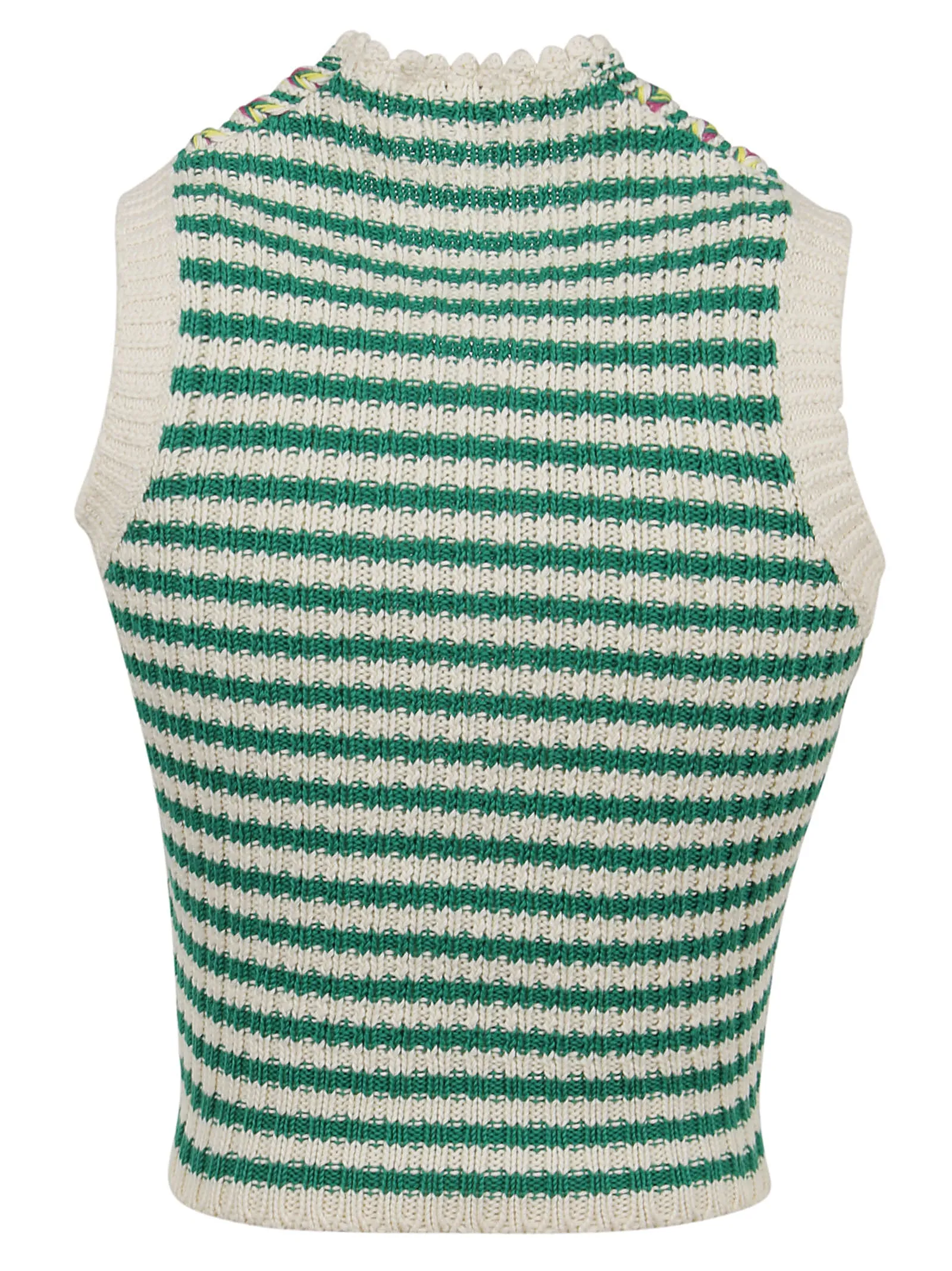 Etro Striped Knitted Sleeveless Top