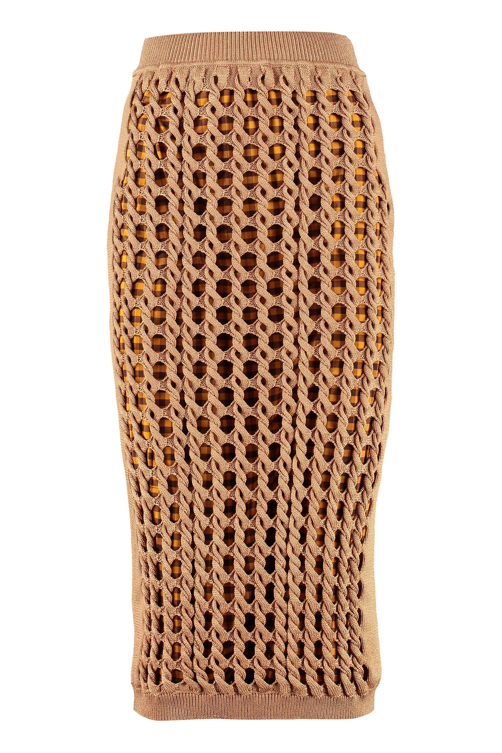 Fendi Interlock Knit Skirt