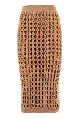 Fendi Interlock Knit Skirt