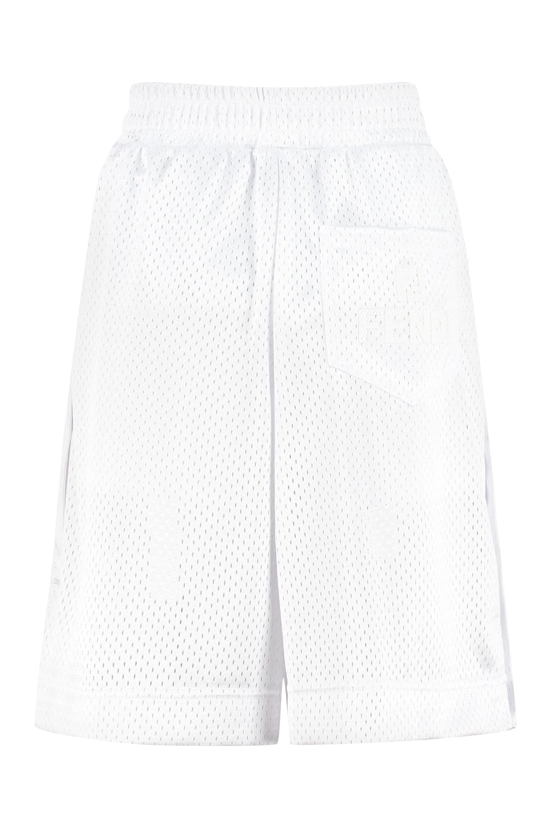 Fendi Logo Knee-Length Shorts