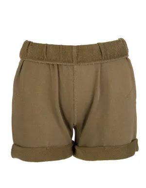 Frame High-Waisted Slip-On Shorts