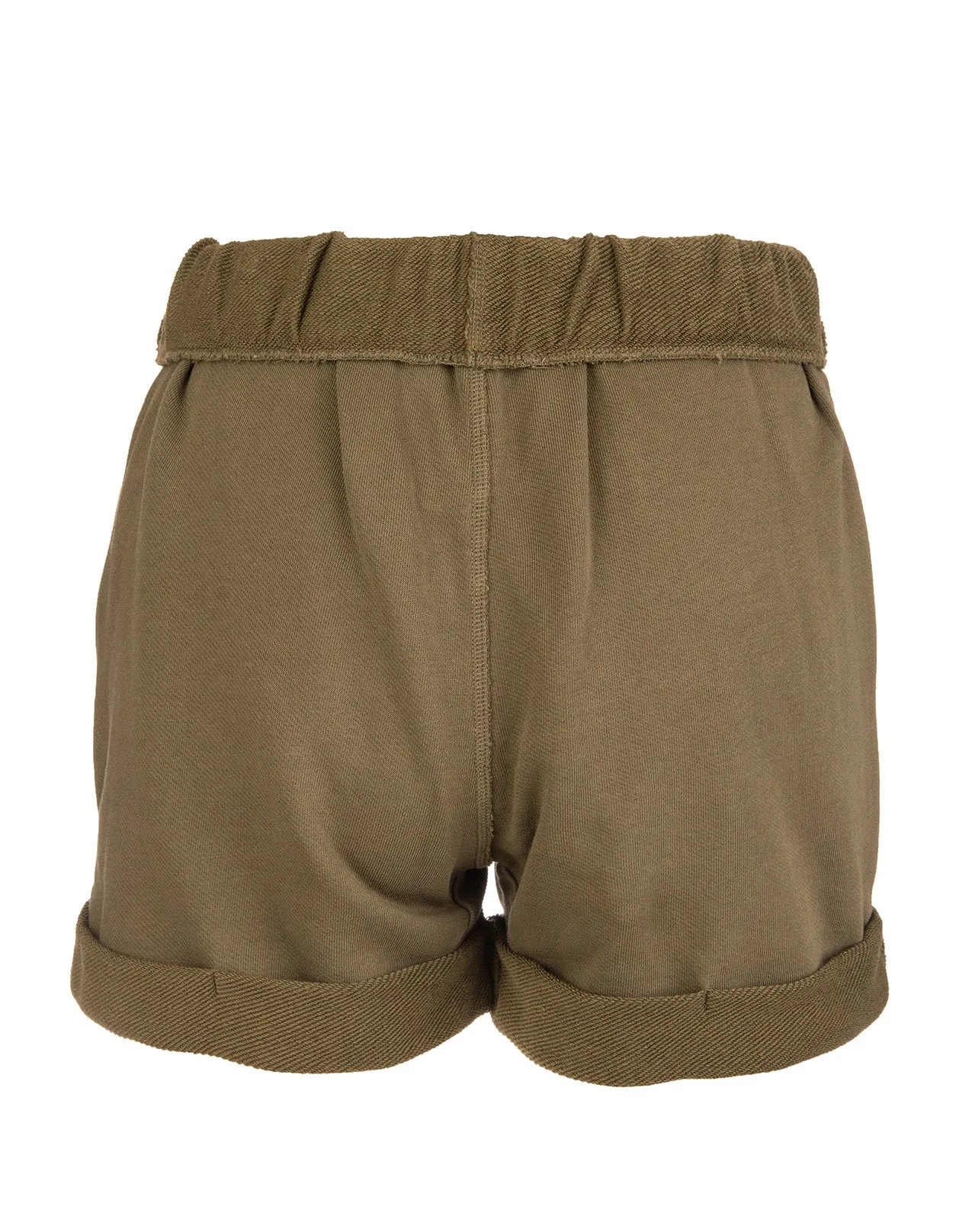 Frame High-Waisted Slip-On Shorts