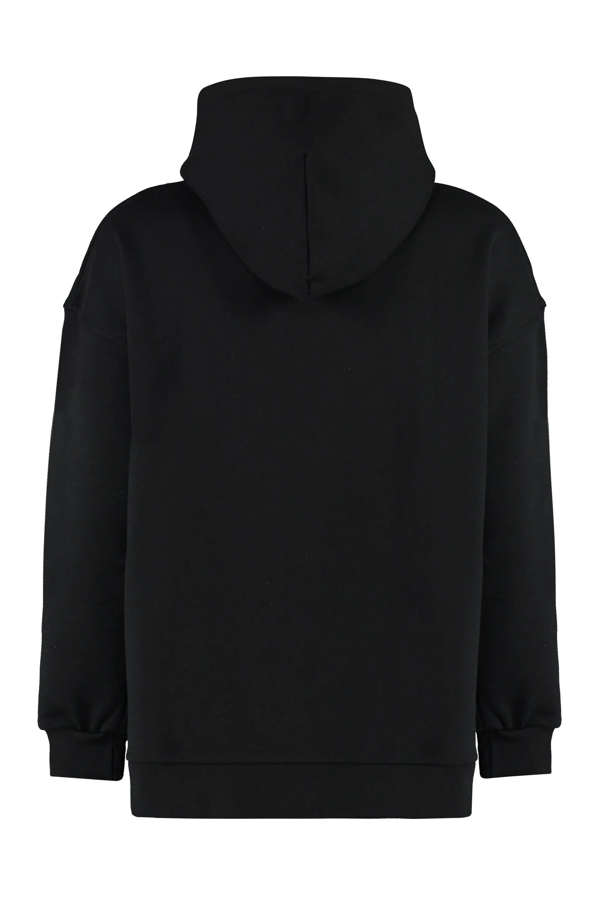 Ganni Logo Embroidered Drawstring Hoodie