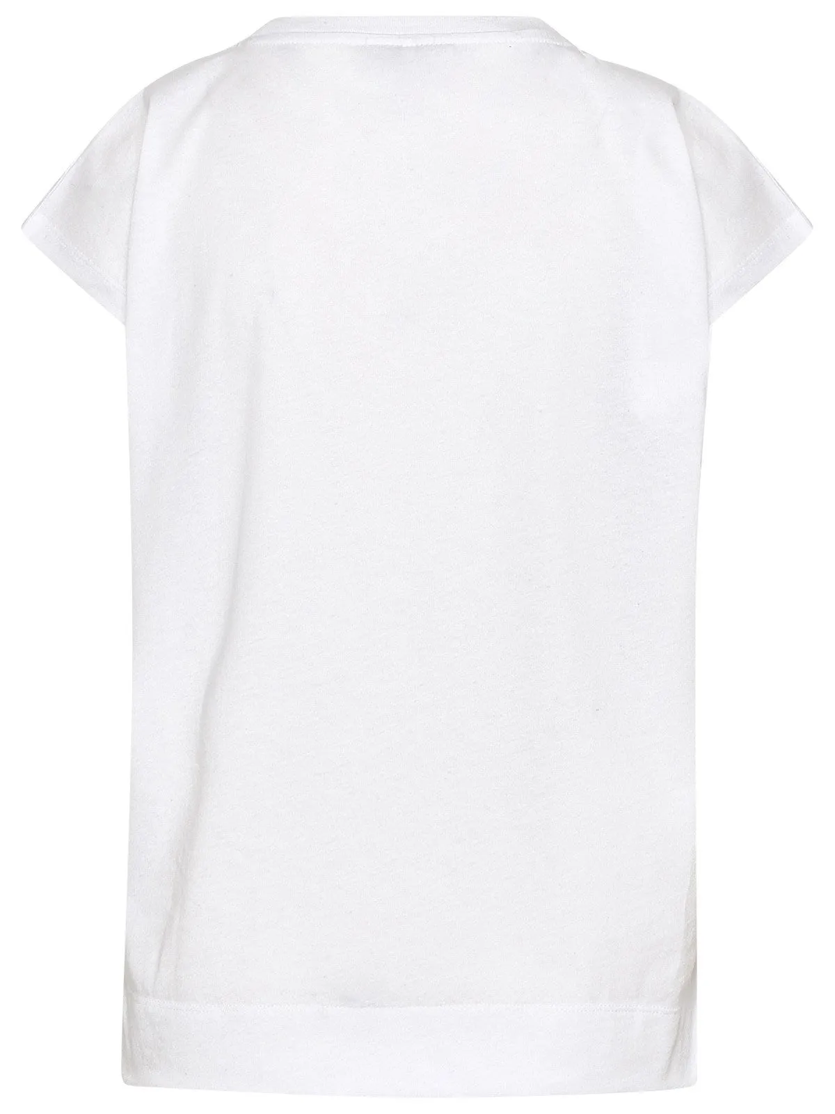 Ganni Logo Print Crewneck T-Shirt