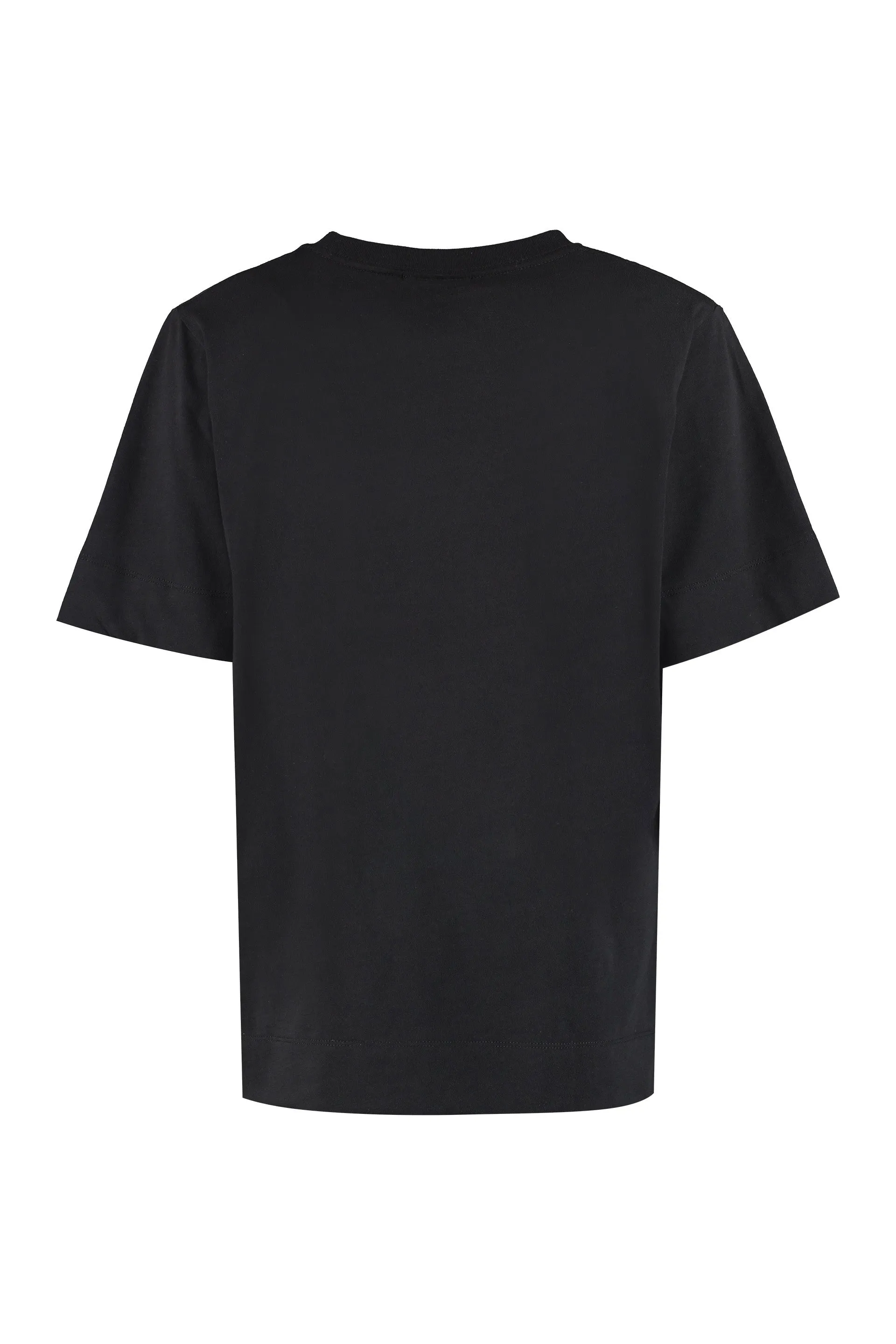 Ganni Logo Print Crewneck T-Shirt