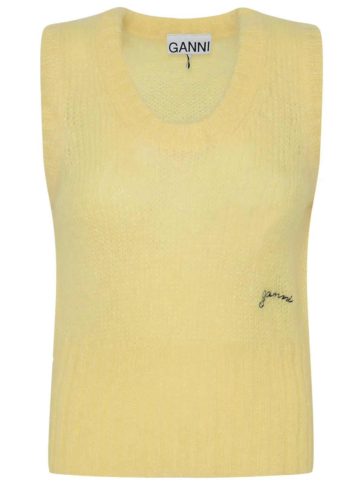 Ganni Sleeveless Knit Top