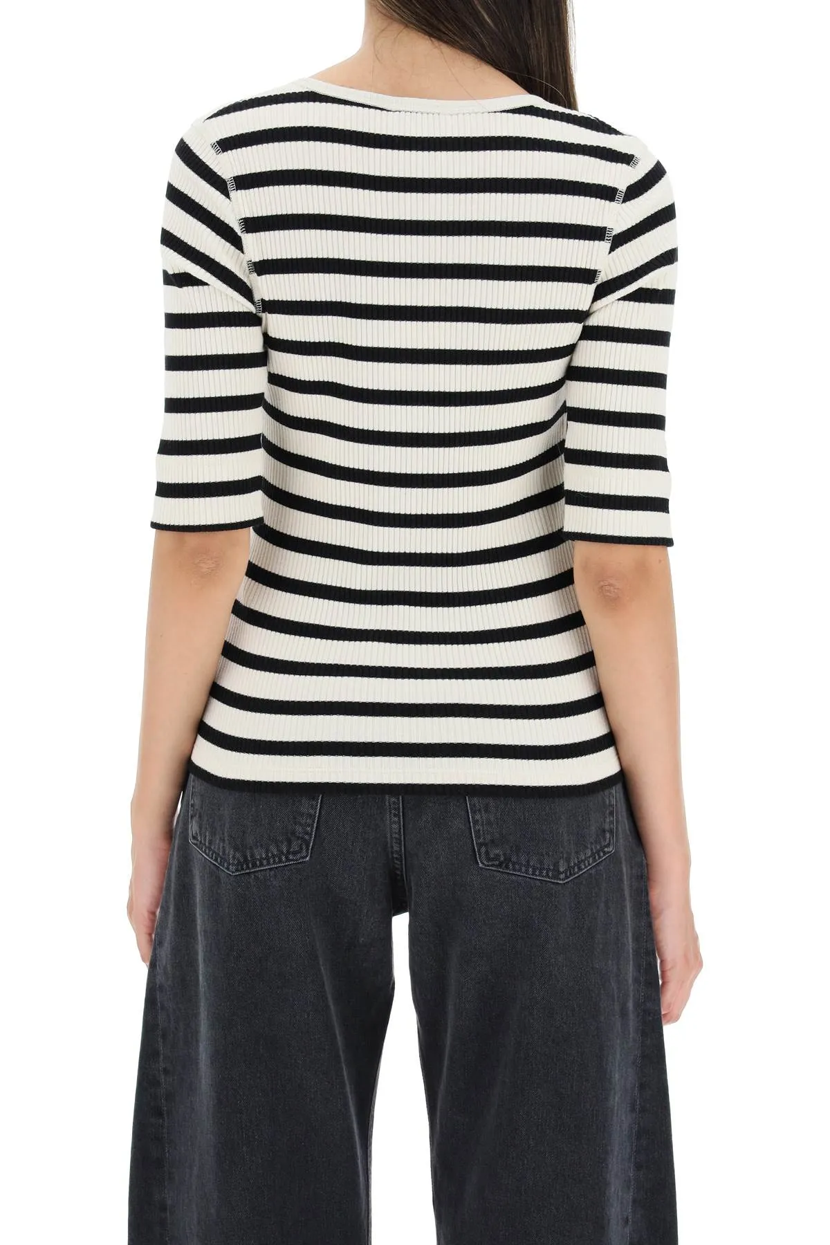 Ganni Striped Top