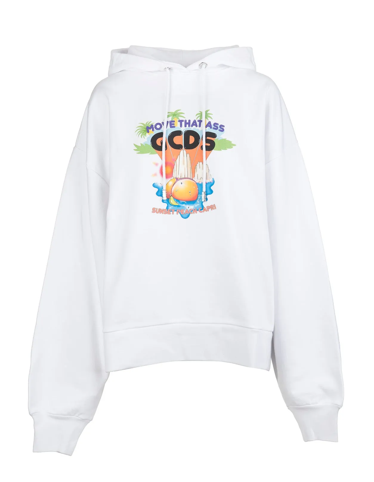 GCDS Basic Fruit Print Hoodie